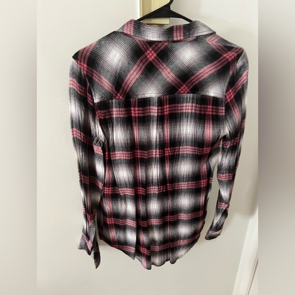 RAILS Hunter Plaid Shirt Black Taffy - Picture 4 of 8
